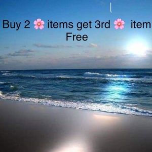 Buy 2 🌸 items get 3rd 🌸 item Free.